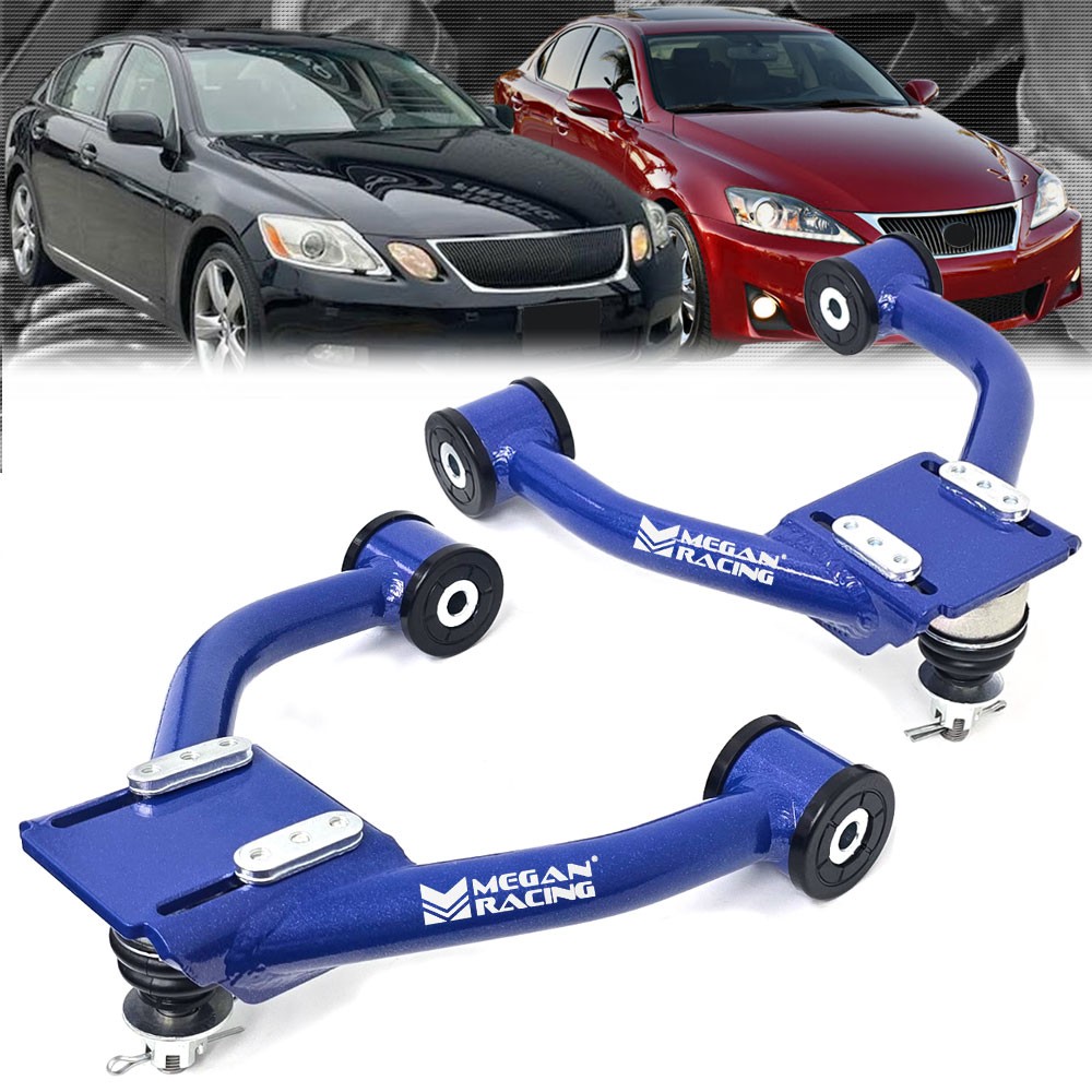 Megan Racing アーム・ロッドセット 青 Megan Racing アーム・ロッド