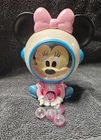 Miniso Disney Gashapon Minnie Mouse Pink Helmet Astronaut Figure with bubbles
