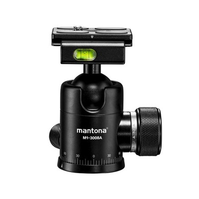 Mantona Onyx 8 Kugelkopf (M1-3008A) by studio-ausruestung.de