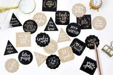 45pcs Motivational Stickers Pack, Positive Stickers, Inspirational Affirmative
