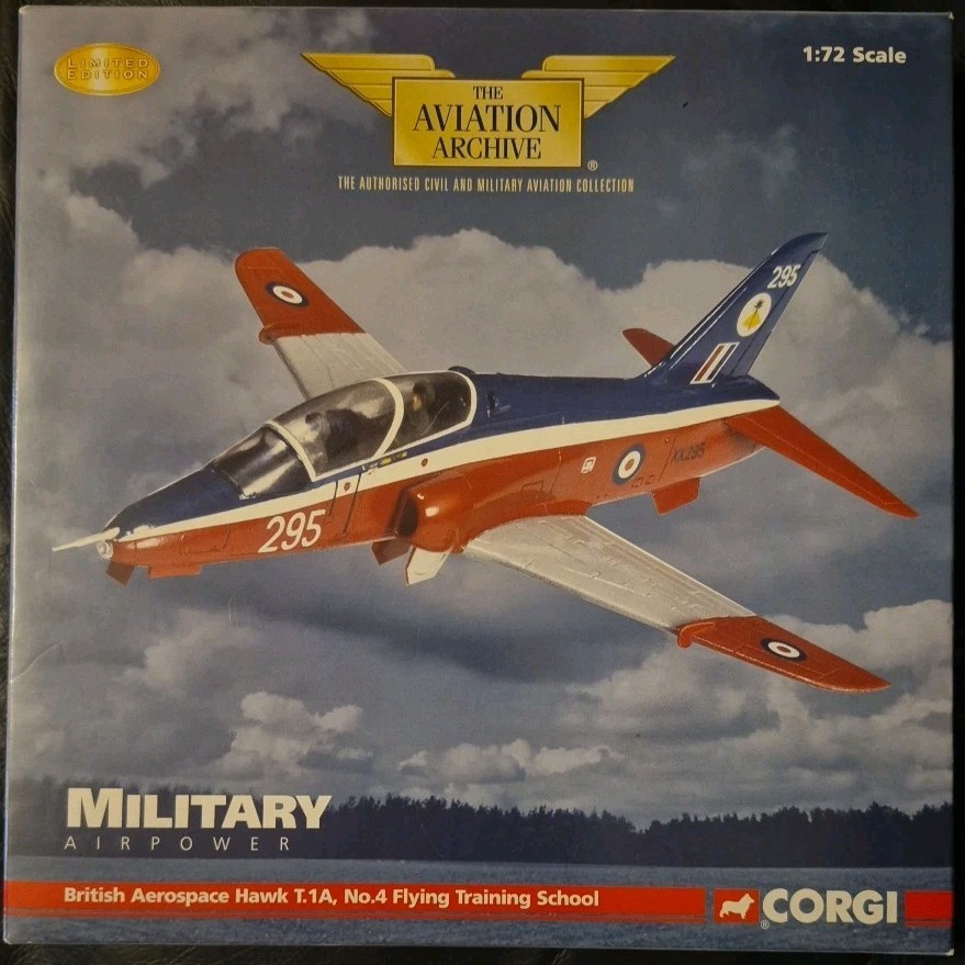 Corgi Aviation British Aerospace Hawk T.1A No.4 Training School RAF AA36002