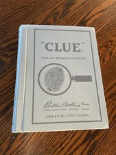 Clue Vintage Bookshelf Edition Parkers Brothers WS Game Co. Complete