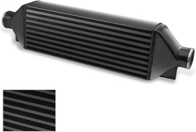 FOR CIVIC/INTEGRA ALUMINUM BOLT ON TURBO INTERCOOLER 27'' x 6.25'' x 3.5'' BLACK
