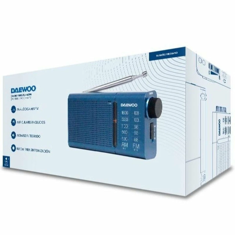 Radio Portatile Daewoo DW1036 - Imagen 2 de 2