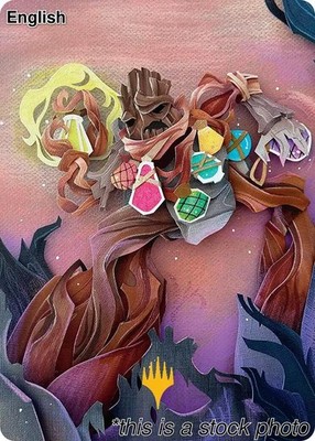 Painter's Servant Art Card (Gold-Stamped Planeswalker Symbol) [ASECL - 53]