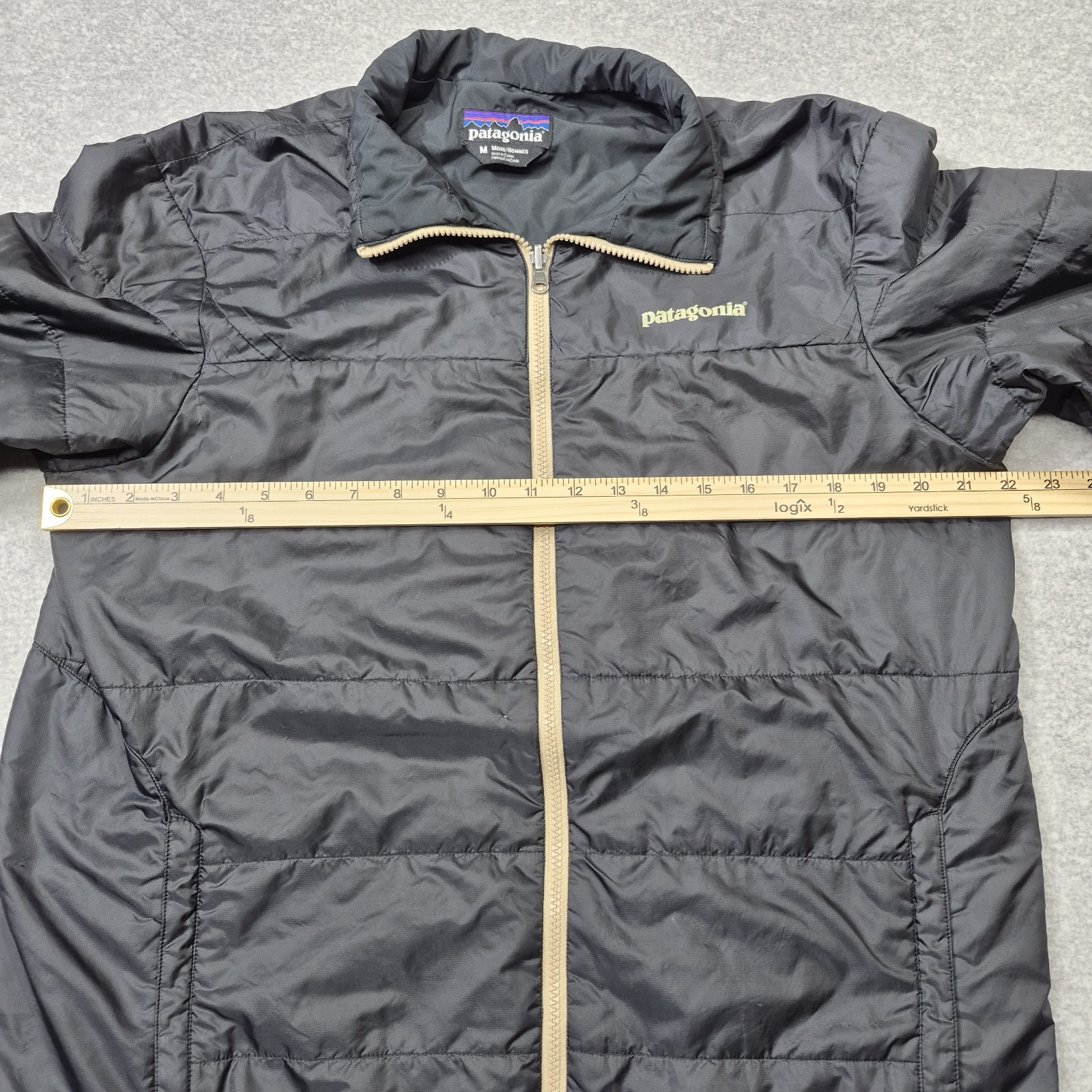 Patagonia Nano Puff Jacket Mens M Black Full Zip Quilted Insulated Lightweight thumbnail 2