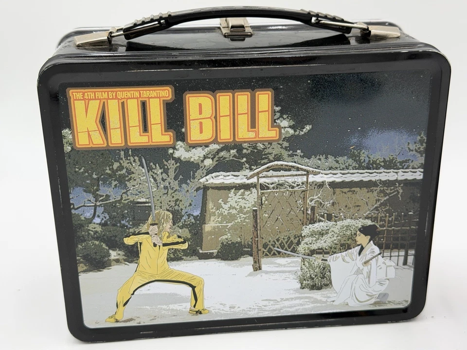 LONCHERA NECA KILL BILL CON TERMO 2004 UMA THURMAN SAMURAI VINTAGE Foto 2 de 4