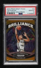 2024 Prizm Draft Picks Brilliance Gold /10 Tim Duncan #19 PSA 10 GEM MT HOF yl0