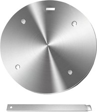 Universal Induktion Adapterplatte Ø 24 cm, Induktionsadapter für Gasherd, E