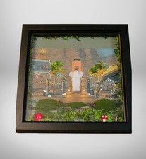 Zelda Breath of the Wild Goddess Statue 3D Shadow Box Diorama