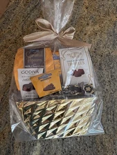 CHRISTMAS Gift Basket Mix of Godiva, Ghirardelli Chocolate and More