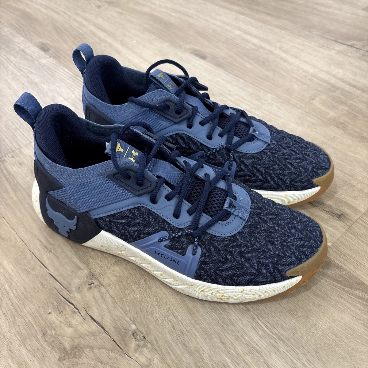 Under Armour Project Rock 6 Hushed Blue White Clay for sale | eBay