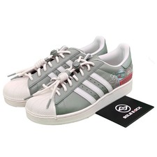 Adidas Originals SUPERSTAR II White/Green JR1331 Unisex Size