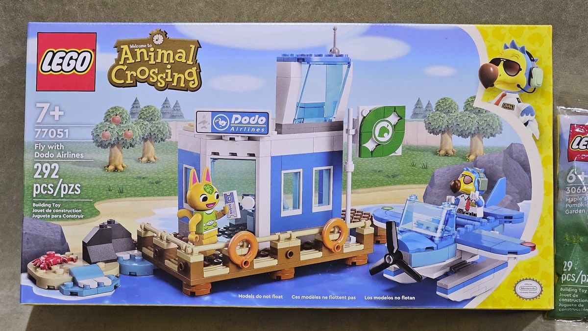 LEGO 77051 & 30662 Animal Crossing Lot of 2 Dodo Airline & Pumpkin