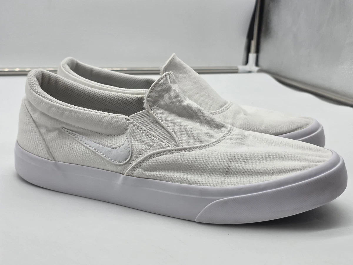Nike Charge Canvas SB Triple White for Sale | Authenticity  display picture 2