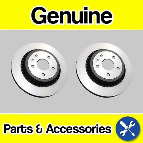 Genuine Volvo S90 II V90 II (inc CC) (19-) Front Brake Discs (17" 322mm) (Pair)