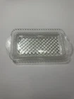 Vintage Anchor Hocking Glass Wexford Relish Tray 8x5