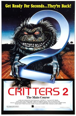 critters_2 A3 Poster 12-16inch 30-40cm Film Movie Kino Kult Retro Kunst Klassiker