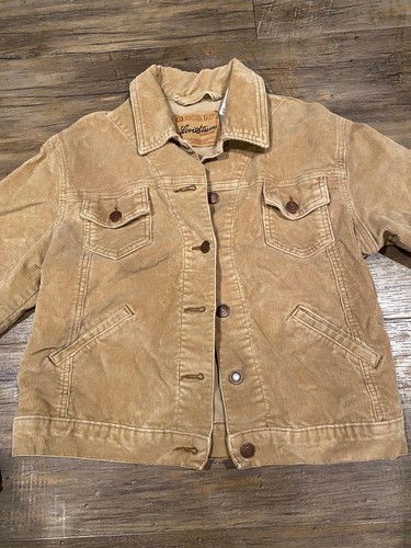 Levi Strauss Tan Corduroy Jacket sz M EUC - Picture 3 of 4