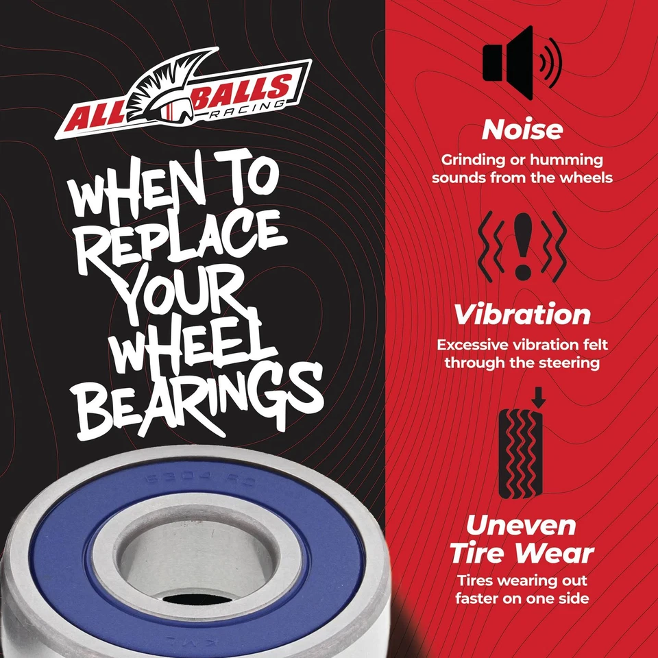 All Balls Racing Wheel Bearing Kit 25-1729 For Indian Chief Classic 14-17 Foto 3 de 4