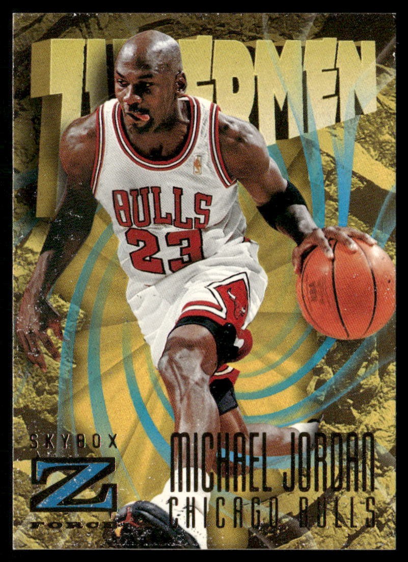 Michael Jordan 1996 SkyBox Z-Force #179 Zupermen Price Guide
