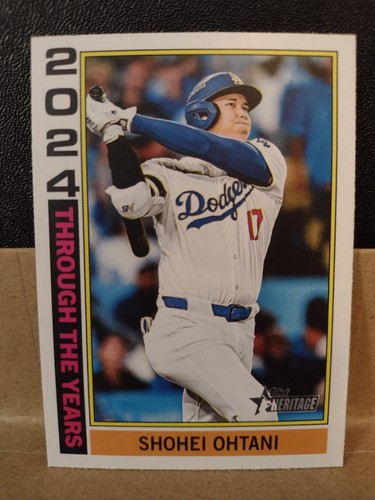 2025 Topps Heritage - Through the Years Shohei Ohtani #TTY25