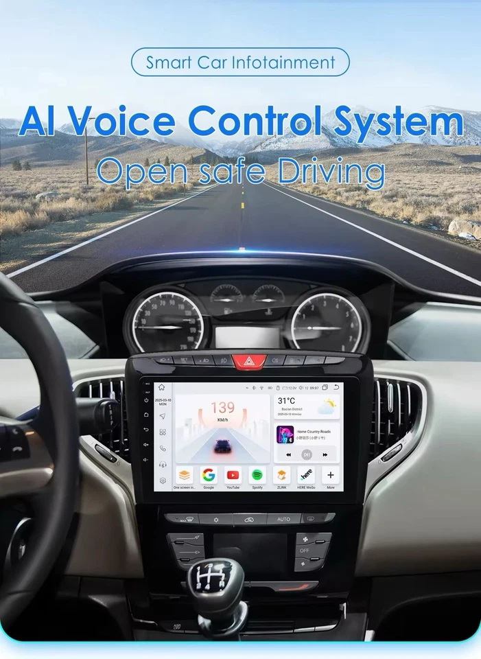 Autoradio Lancia Ypsilon 2012-2020 6G+ 128GB Carplay-Androidauto 8Core 4G+ Wifi - Imagen 2 de 4