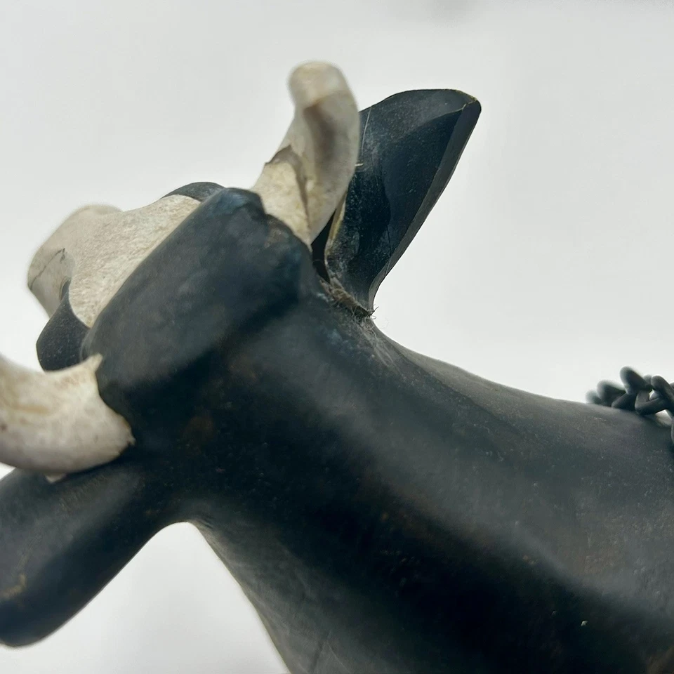 Placa decorativa suspensa de substituição de flecha para interiores K&K, vaca preta e branca - Imagem 4 de 4