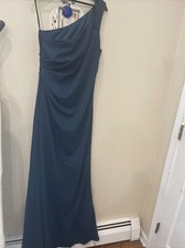 BHLDN Katie May Gwyneth One Shoulder Gown Bridesmaid Dress Size 14