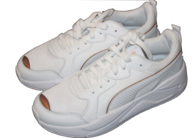 DAMEN PUMA SNEAKER X RAY WEISS ROSE GOLD SCHUH SPORTSCHUH 373072-02 Gr. 42 NEU