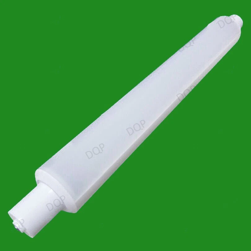 2x 4W (=30W) LED 221mm Givré Double Embout Tube S15 Linéaire Bande Ampoule - Photo 4/4