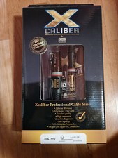 10m Mikrofonkabel XLR(f) Stereoklinke(m) 6,35mm symmetrisch 24Ct vergoldet 1110