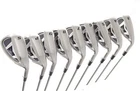MEN'S RIGHT MAGNUM XS WIDE SOLE IRONS SET 3-9 + PW & SW, GRAPHITE, CHOOSE LENGTH