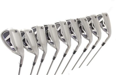MEN'S RIGHT MAGNUM XS WIDE SOLE IRONS SET 3-9 + PW & SW, GRAPHITE, CHOOSE LENGTH