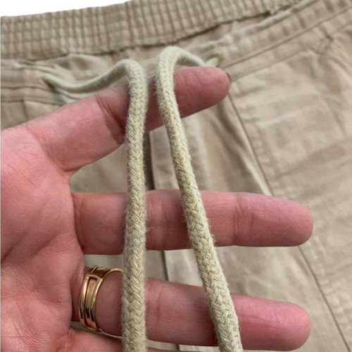 Vintage Island Image Khaki tie beach shorts 34W - Picture 4 of 6