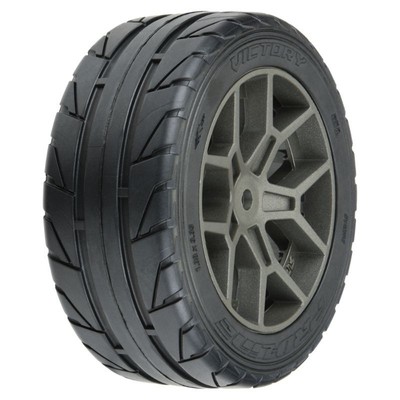 Proline PRO1020410 1/8 Vector S3 F/R 35/85 2.4 BELTED MTD 14mm Gray