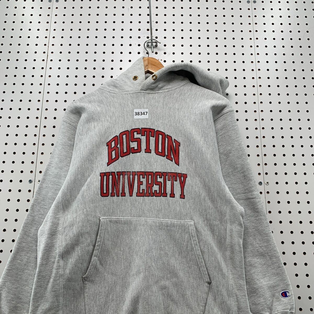VTG 90s Boston University Hoodie Sweatshirt Mens Large Gray VTG 90s Boston University Hoodie Sweatshirt Mens Large Gray