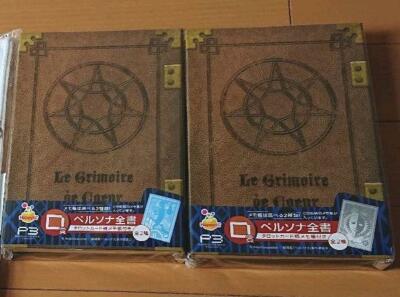 Persona 3 Persona complete book memo pad 2 types set Happy kuji prize D New 