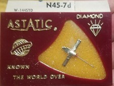 New Old Stock Astatic N45-7D Diamond Needle Stylus W-144STD LP Record USA