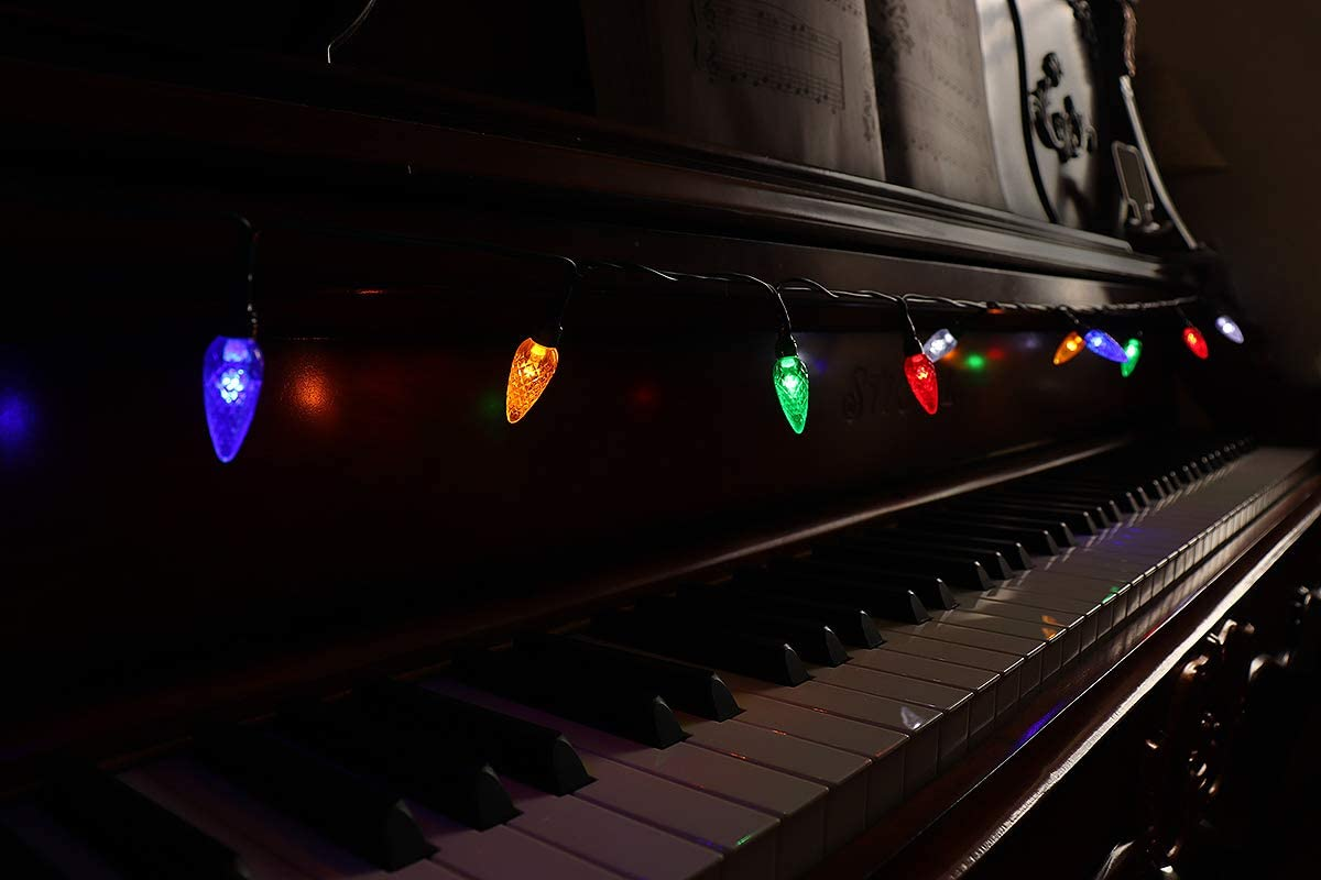 10 LED Christmas Light Phone Charger Cord USB and Bulb Charging Cable