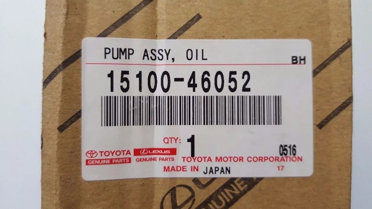 Genuine Toyota OEM Oil Pump 15100-46052 For 2JZ-GTE Supra JZA80 & Aristo – Made In Japan