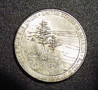 2005-P Jefferson Ocean In View O The Joy Nickel Liberty Coin - Philadelphia 5C