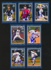 2008 SOUTHERN LEAGUE Prospects -Group of (7) *ALL AUTOGRAPHED* w/ JOHN JASO