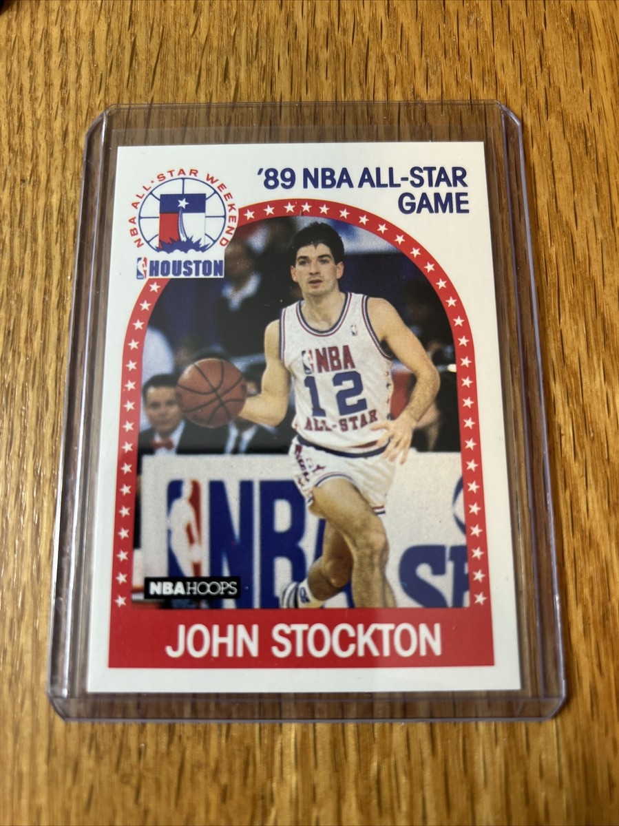 1989 NBA Hoops John Stockton All Star Game Card. Excellent 1989 NBA Hoops John Stockton All Star Game Card. Excellent