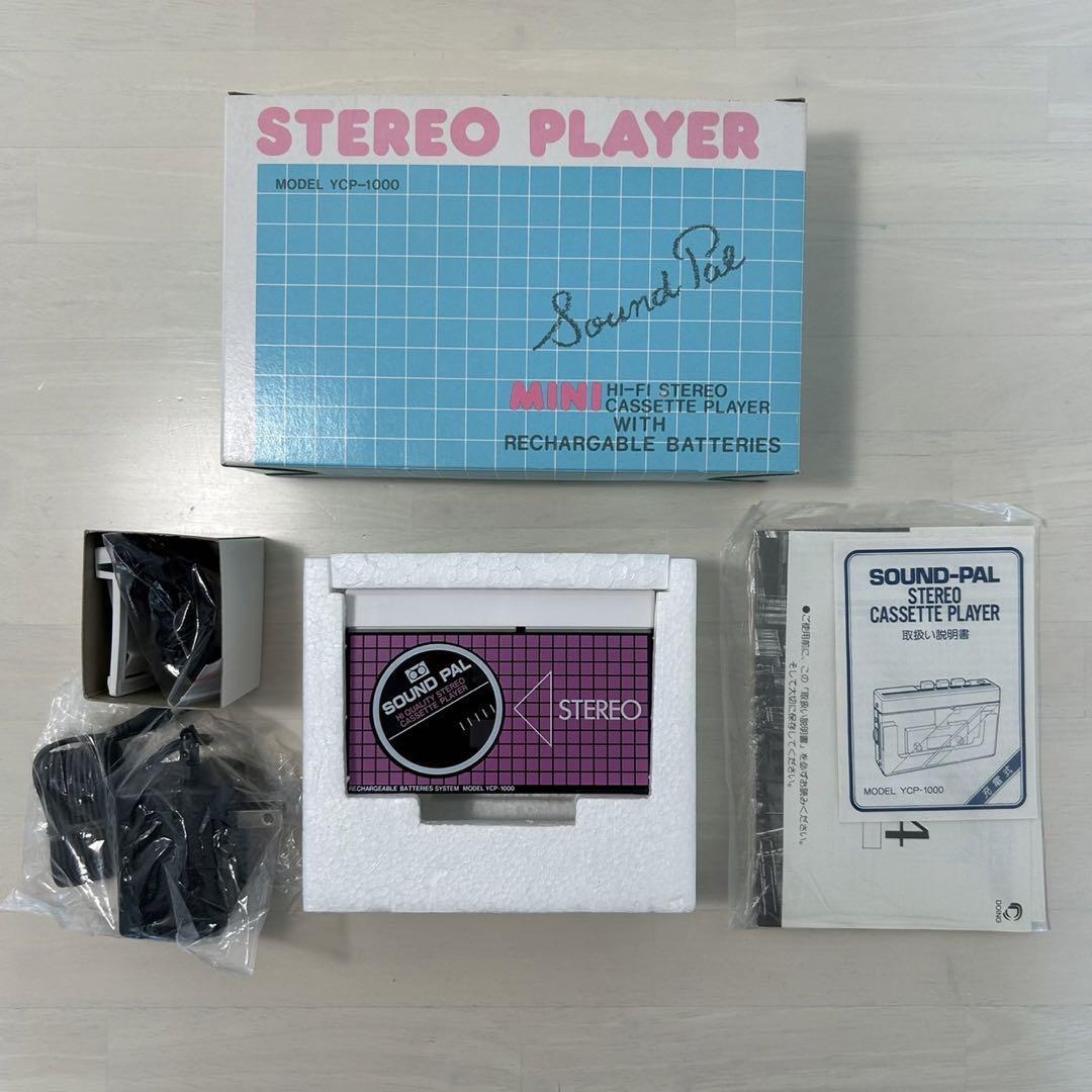 カセットプレーヤー　SOUND PAL 箱付き Cassette Player Sound Pal With Box | eBay