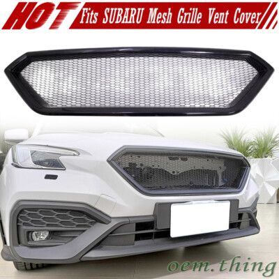Painted Black Fits SUBARU WRX VB 5th Sedan Wagon Front Mesh Grille Vent Cover
