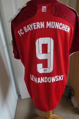 LEWANDOWSKI ** BAYERN MUNICH HOME SHIRT 2021-22 BNWT SIZE XX LARGE