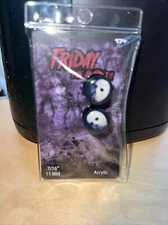 Salesone Friday The 13th Jason Mask Gauges Acrylic 7/16" 11MM New