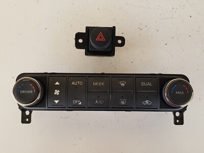 07 08 Maxima 27500 ZK30A Climate Control Panel Temperature Unit A/C Heater
