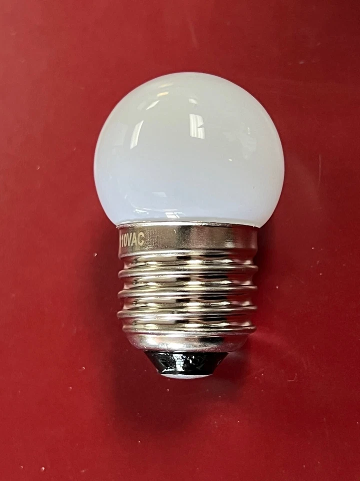 LED 7-1/2S/B S11 120V BLUE E27 7-1/2W Equivalent LED LIGHT BULB 230409 NEW - Image 2 of 2